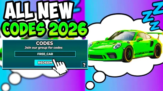 Dream Car Collection Roblox Codes: Free Luck Boosts