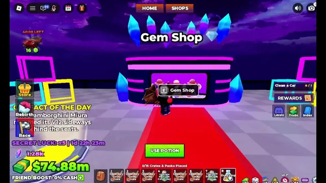 Dream Car Collection Roblox Potions: How to Get & Use